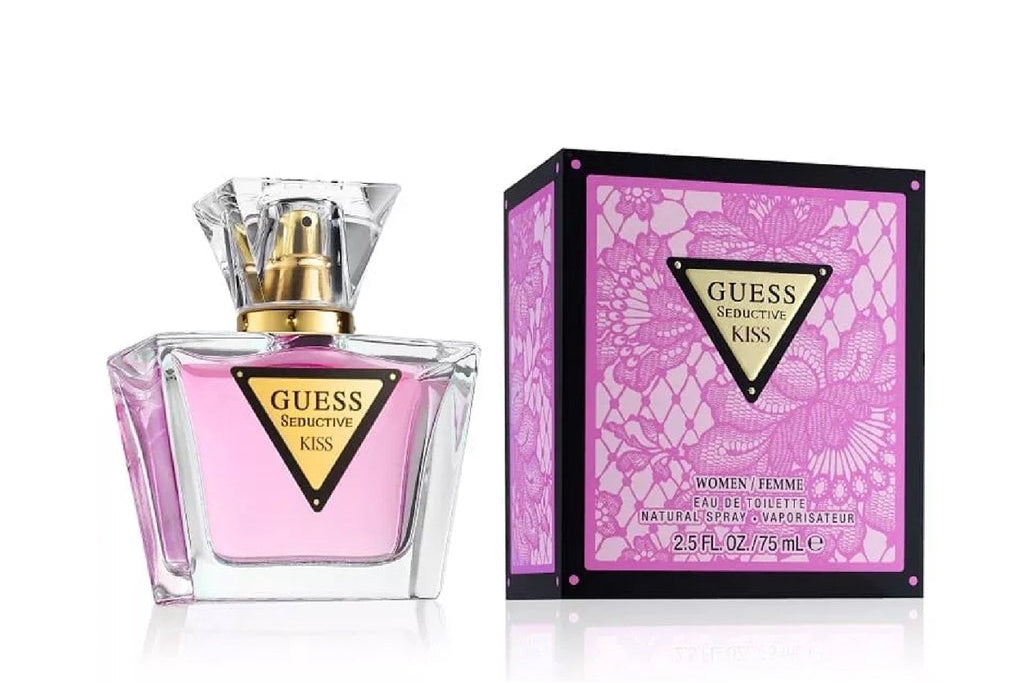 Guess  Ladies Seductive Kiss EDT Spray 75ML / 2.5 oz Fragrances for Women's