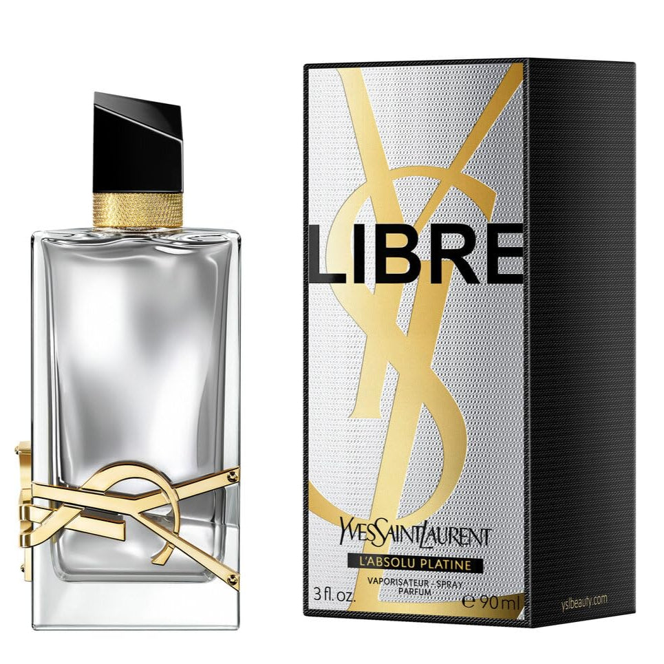 YSL Libre L'Absolu Platine Eau De Parfum Spray 90ml / 3.0 oz Fragrances for Women's