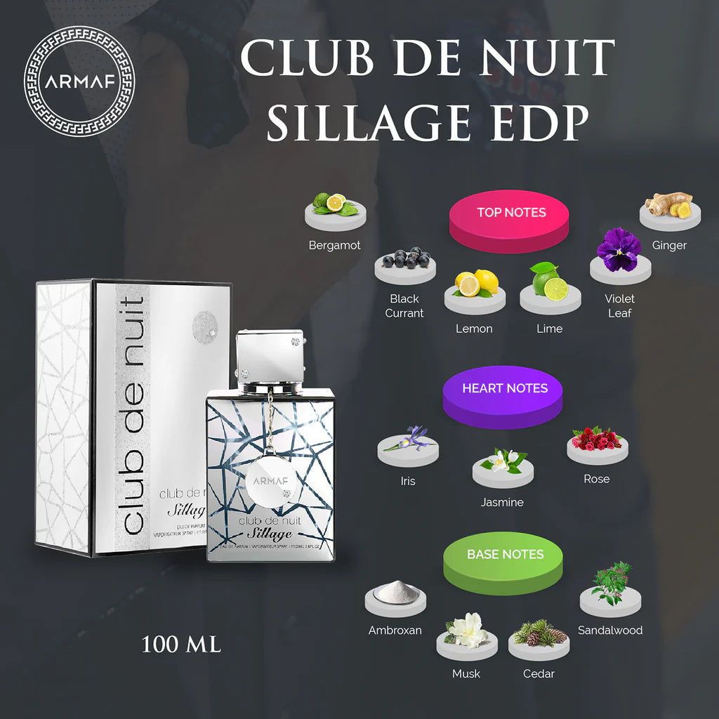 ARMAF CLUB DE NUIT SILLAGE (U) EDP 105 ml