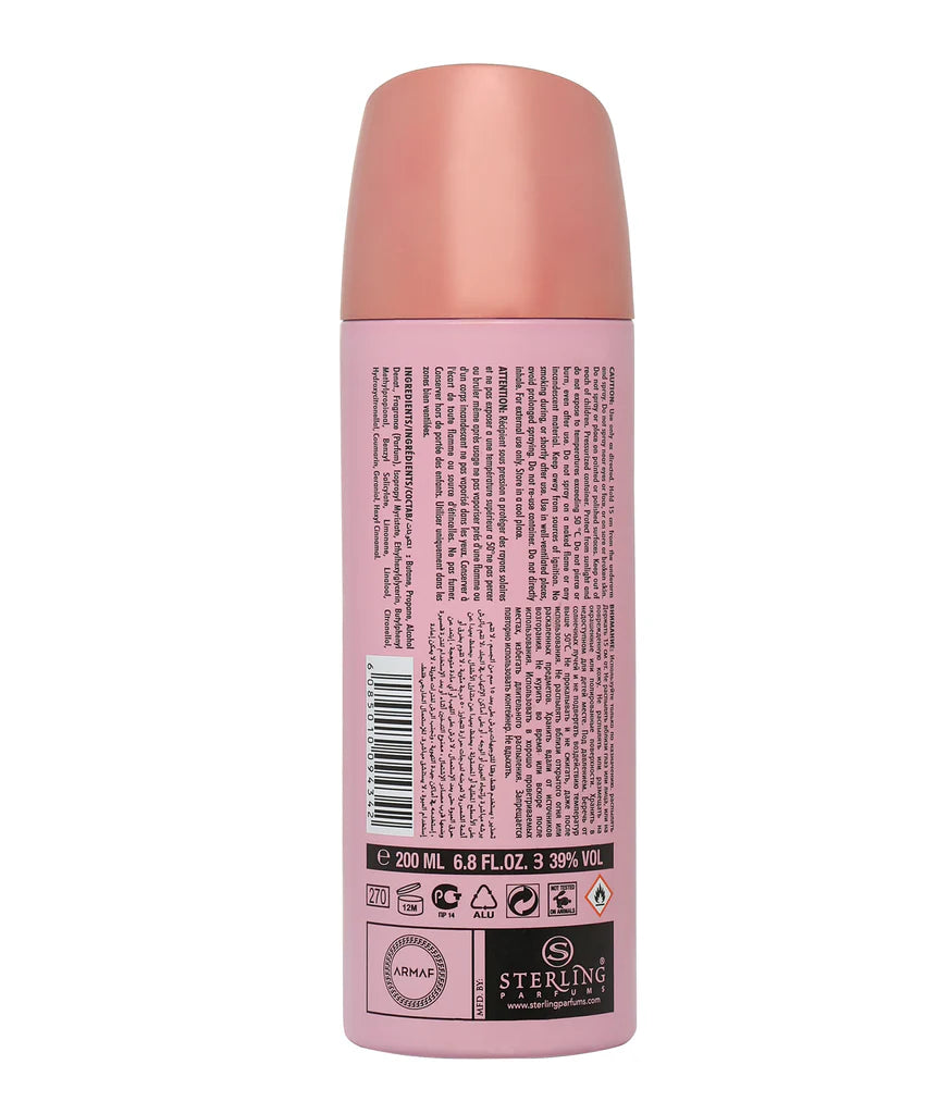 ARMAF CLUB DE NUIT WOMAN (W) PERFUME BODY SPRAY 200 ml