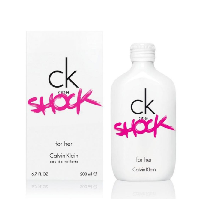 CALVIN KLEIN CK ONE SHOCK FOR HER (W) EDT 200 ml