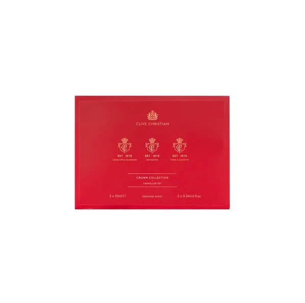 CLIVE CHRISTIAN Crown Collection Traveler Set