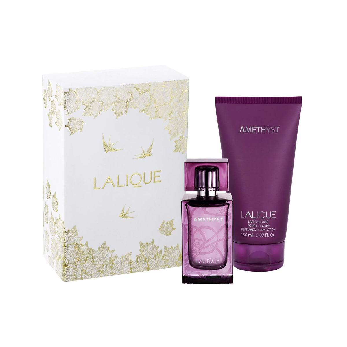 LALIQUE Amethyst Gift Set