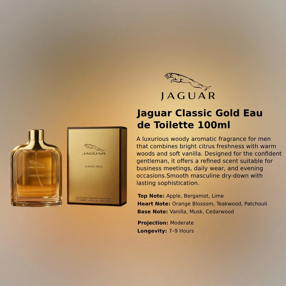 JEGUAR Classic Gold