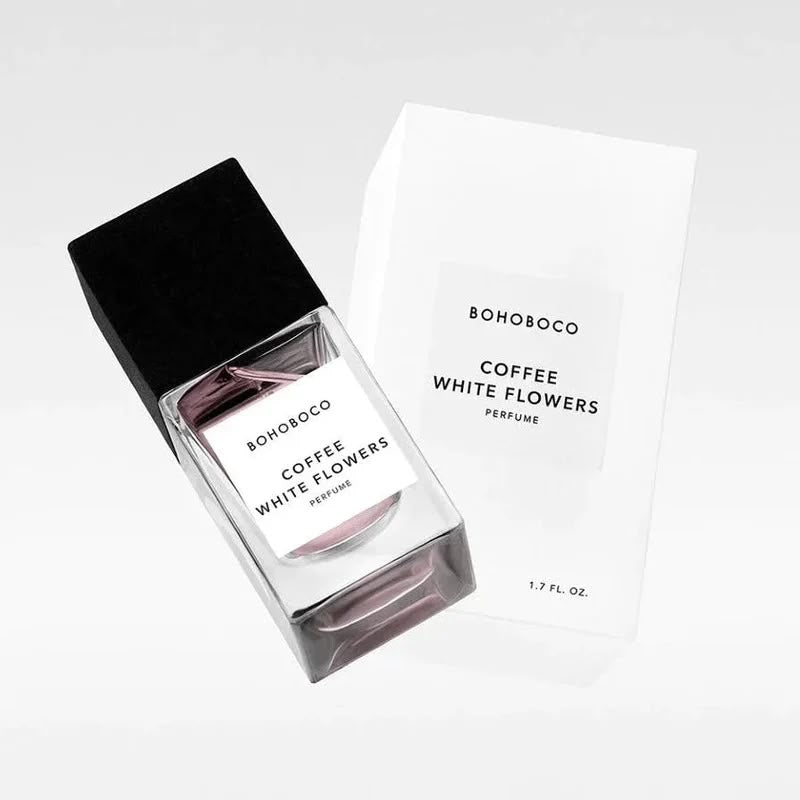 BOHOBOCO Coffee White Flowers