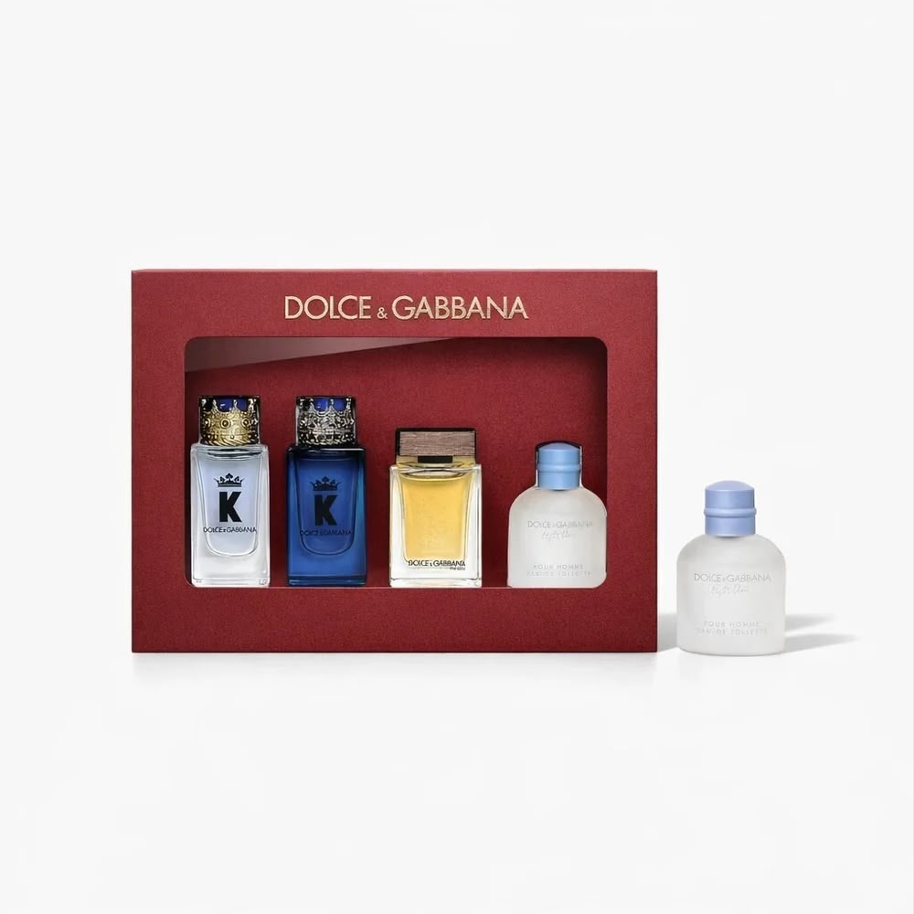 DOLCE & GABBANA MEN'S MINI DISCOVERY SET FOR HIM