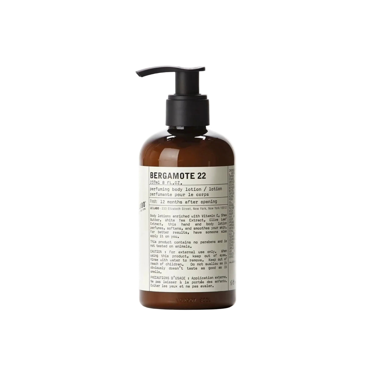 LE LABO Bergamote 22 Body Lotion